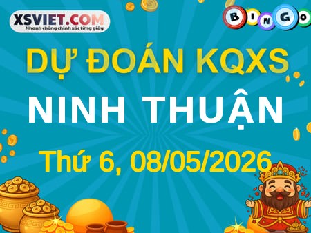 Dự đoán KQXS Ninh Thuận 08-05-2026 (Thứ Sáu), Soi cầu XS Ninh Thuận 08-05-2026